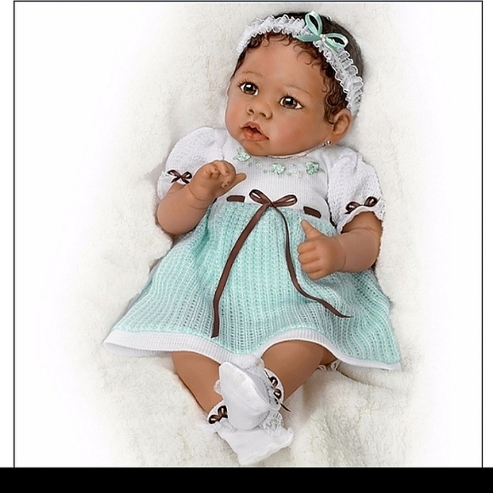 New OOAK ALICIA REBORN AA PRECIOUS GIRL DOLL